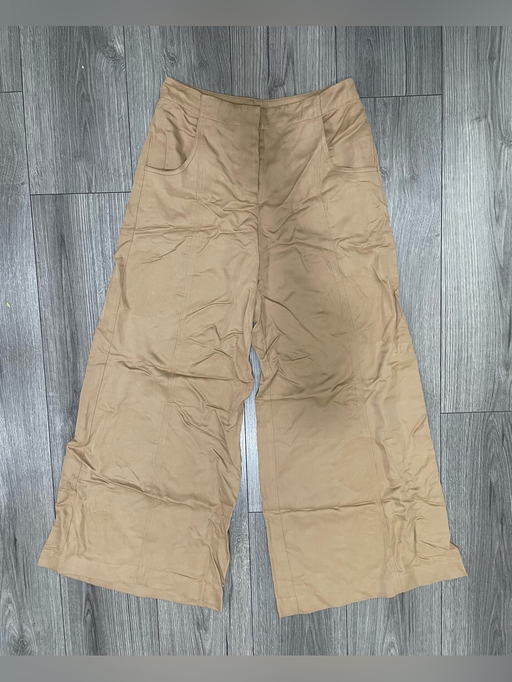 TWP Beige Wide-Leg Pants Size 0